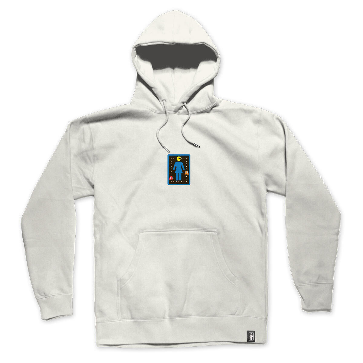 Girl OG Pac-Lock Embroidered Heavy Hoodie Bone