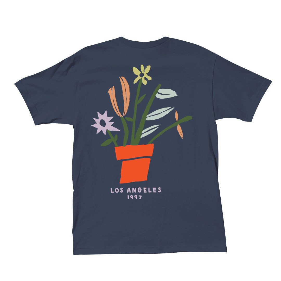 QL-Floral T Navy