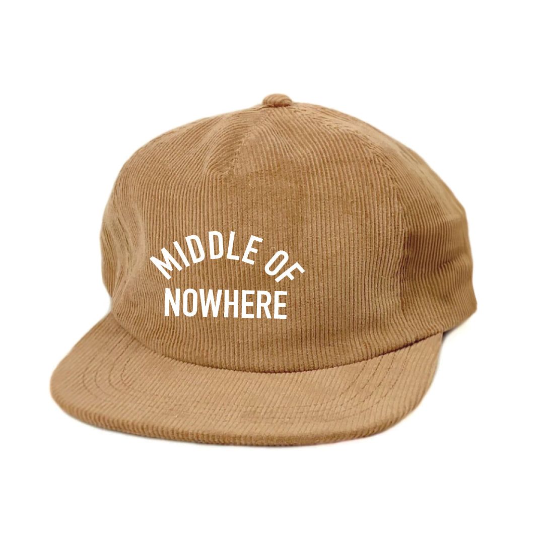 QL-ORIGINAL MIDDLE OF NOWHERE HAT - RUST CORD