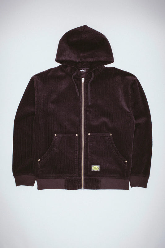 FA KO Corduroy Zipped Hoodie