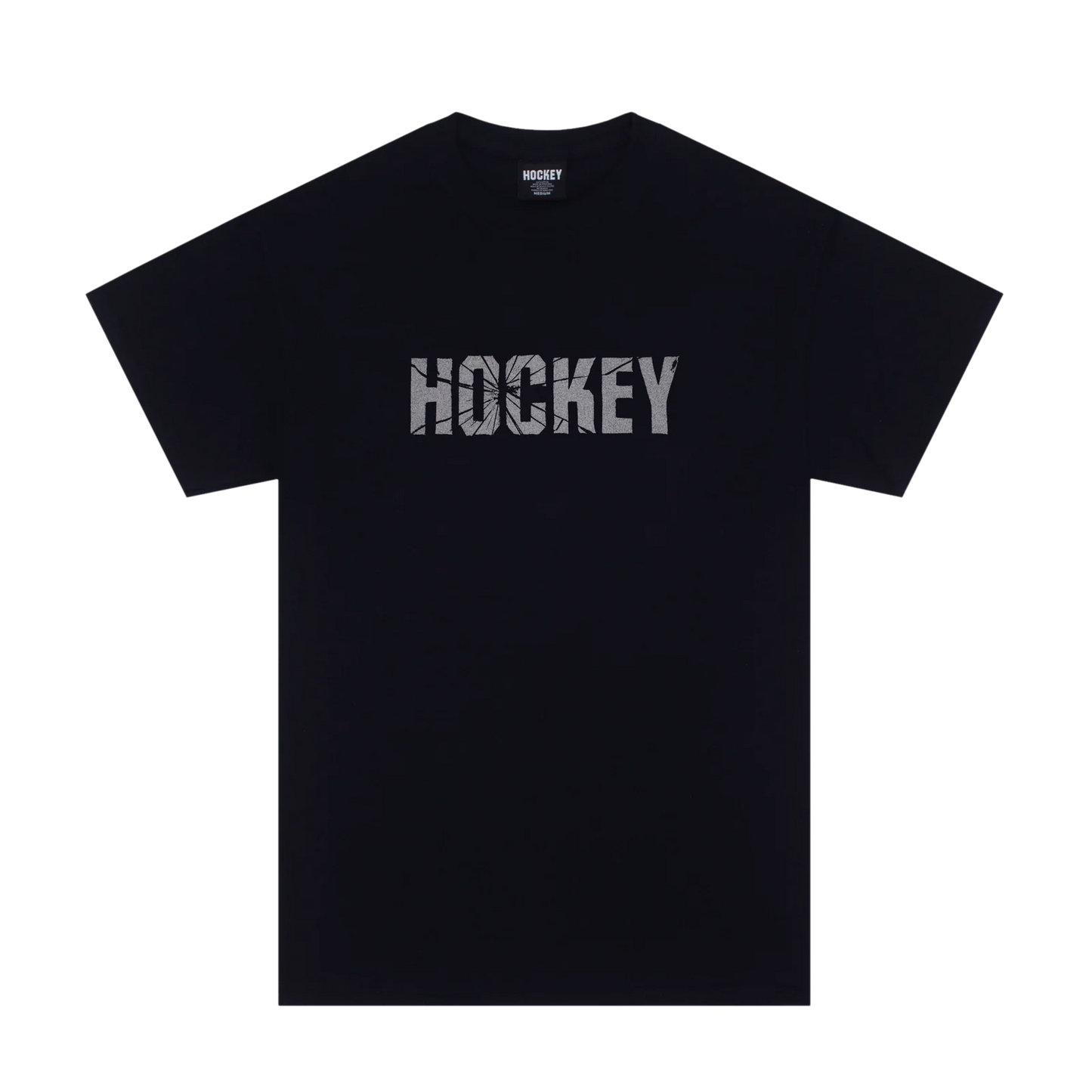 Hockey Shatter Reflective Tee - Black