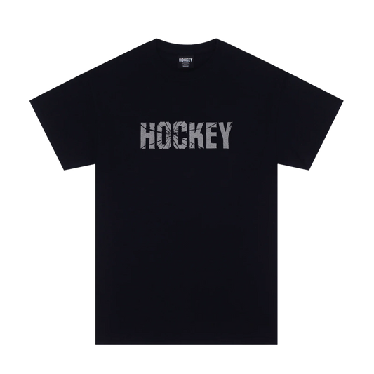 Hockey Shatter Reflective Tee - Black