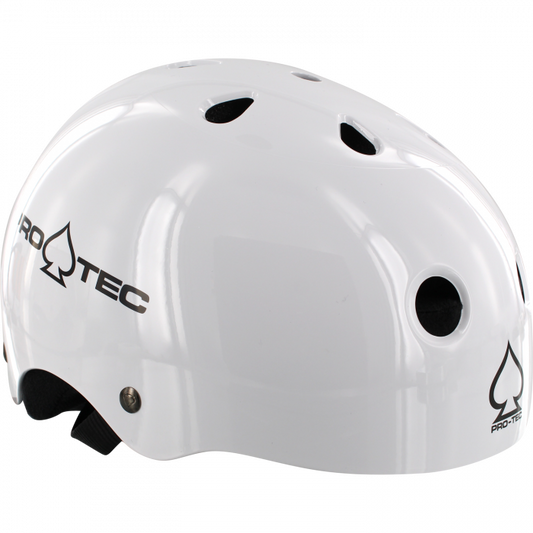 PROTEC CLASSIC HELMET GLOSS WHITE