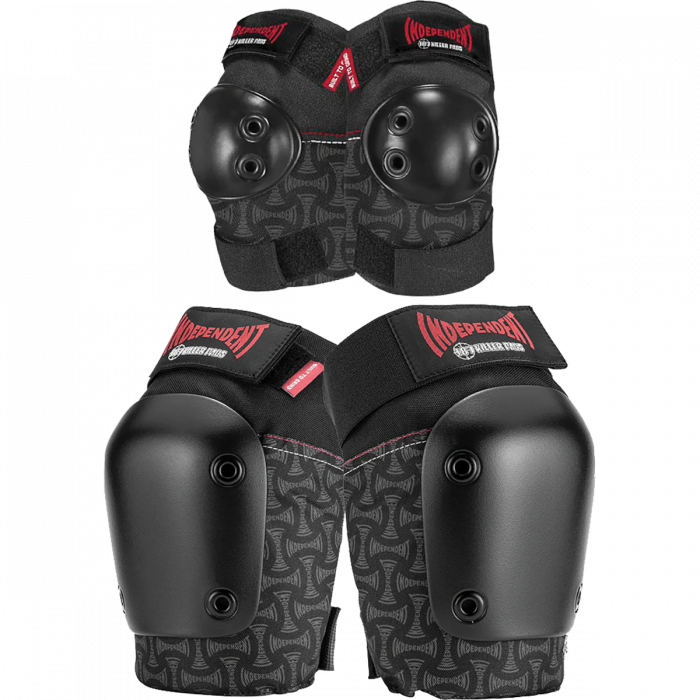 187 Killer Pads Combo Pk Black Knee/Elbow
