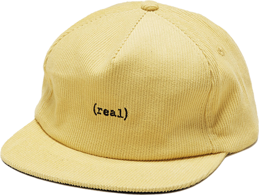 REAL LOWER HAT ADJ-YELLOW/BLACK