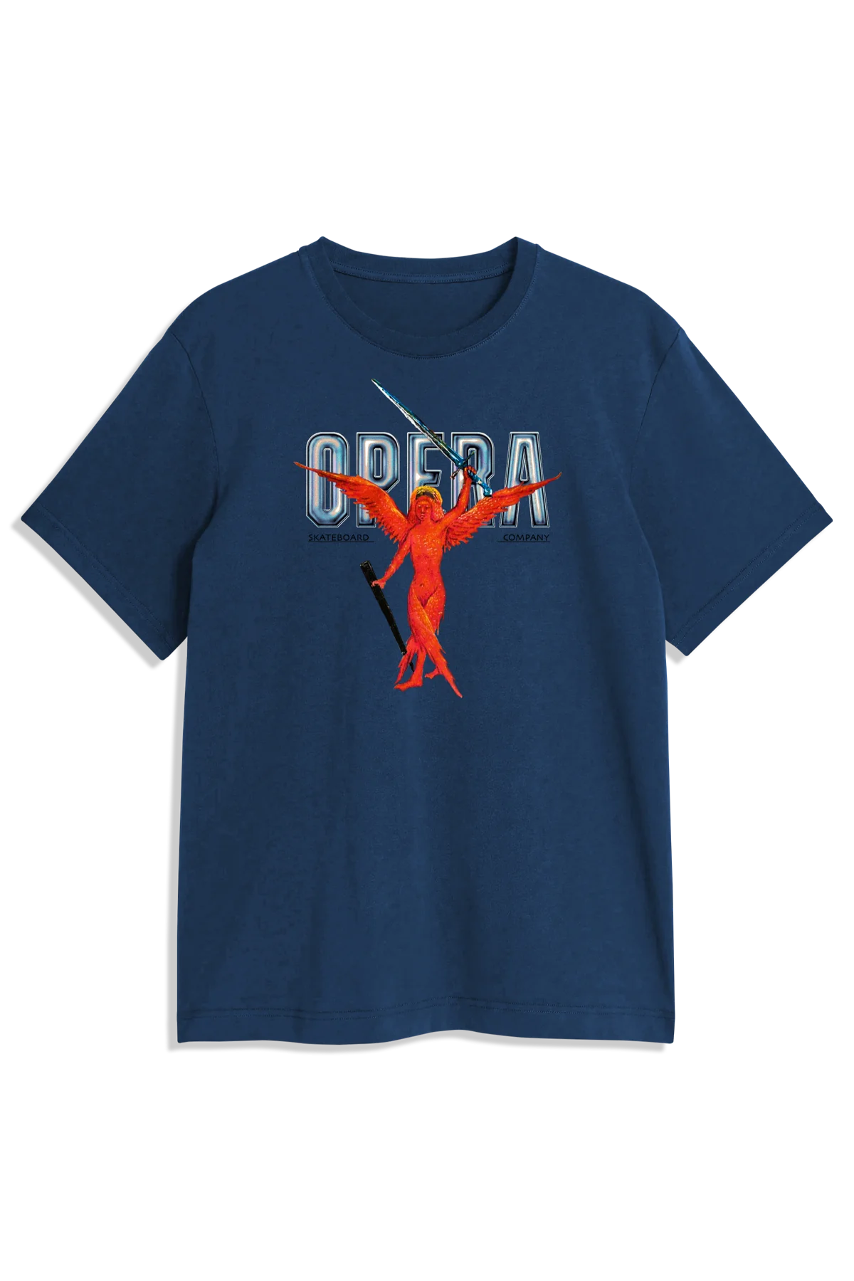OPERA Sword S/S Premium Tee - Navy S