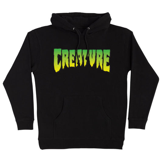 Creature Logo P/O Hooded Heavyweight Sweatshirt Blk