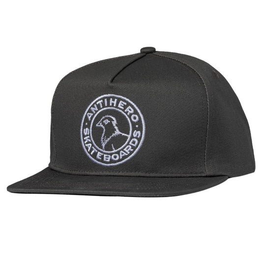 ANIT-HERO BASIC PIGEON ROUND SNAPBACK CHRCL