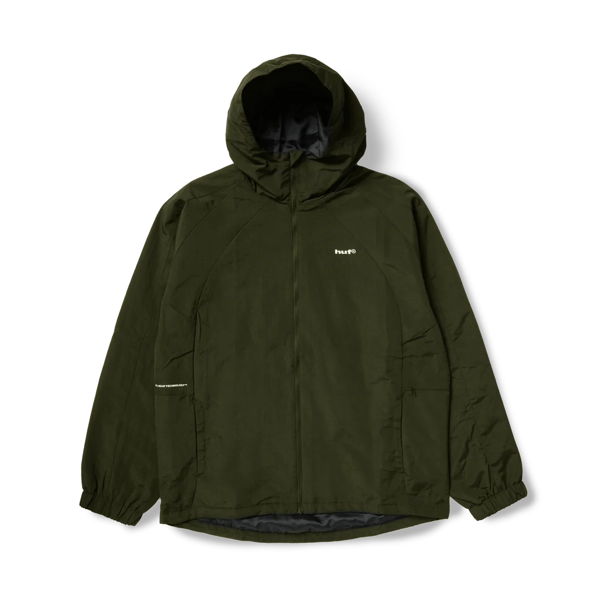 HUF SET SHELL JACKET HUNTER GREEN