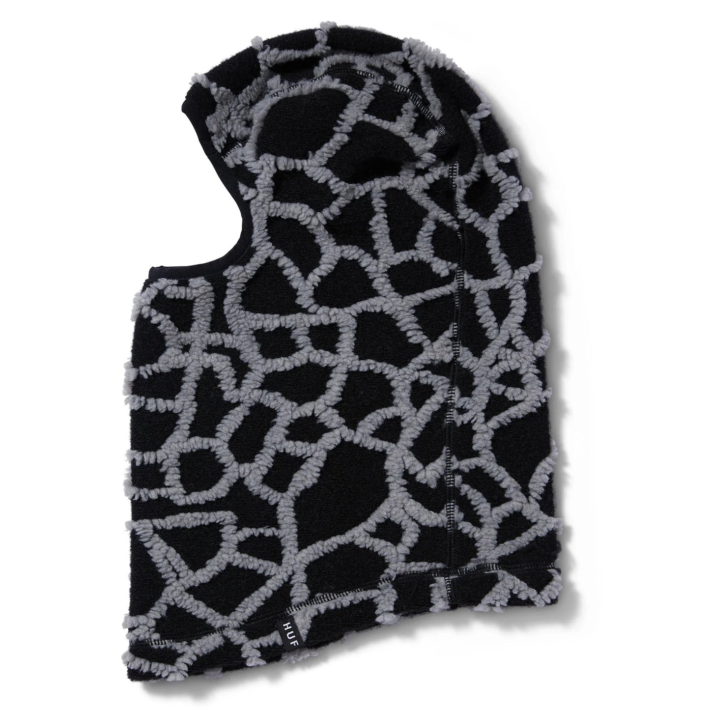HUF QUAKE HIGH PILE BALACLAVA BLACK