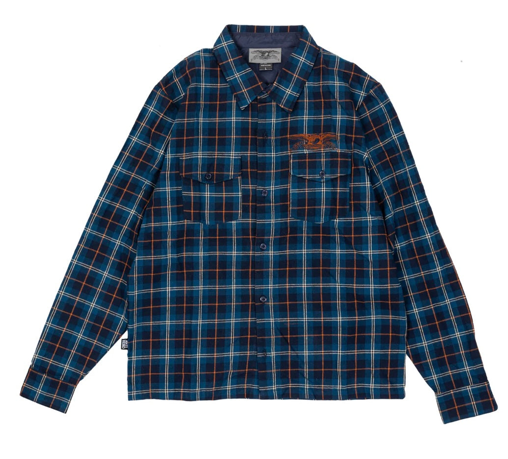 Anti-Hero Basic Eagle Flannel Multi/Orange