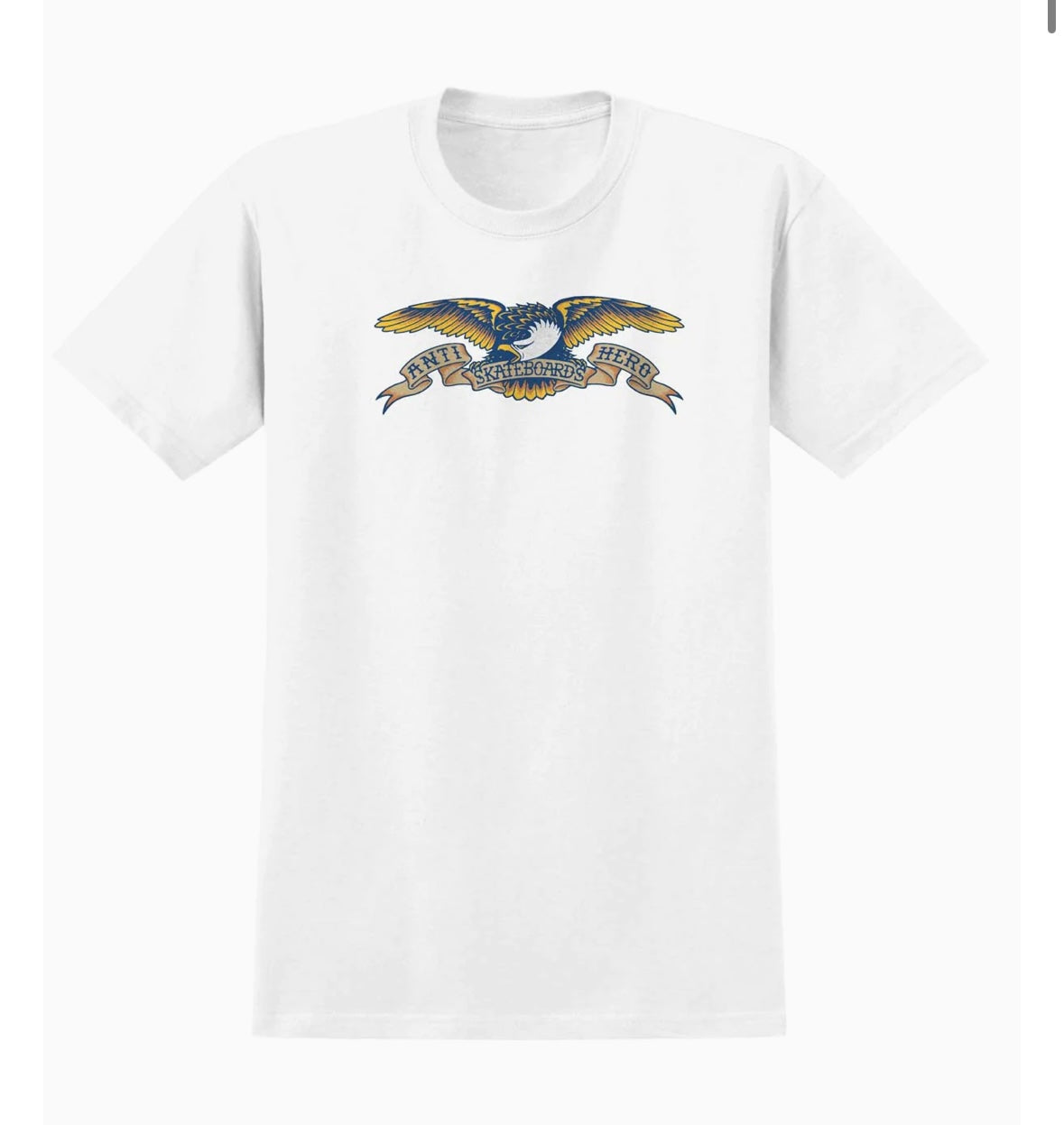 Anti-Hero Eagle-White/Multi-short sleeve