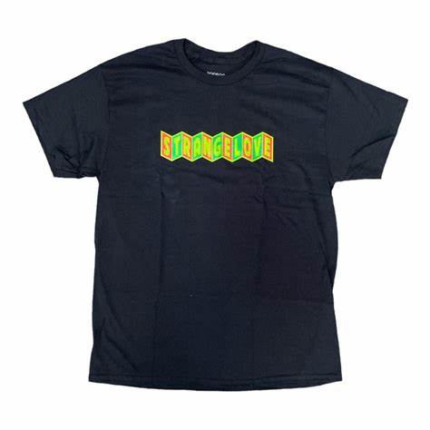 Strangelove Cinelogo Cough Shortsleeve Black