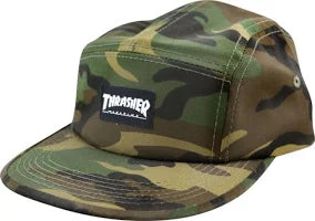 THRASHER MAG LOGO 5 PANEL HAT CAMO