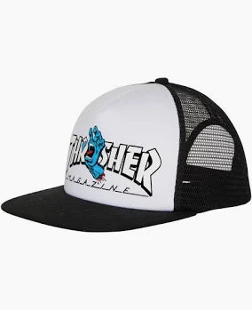 THRASHER SCREAMING LOGO MESH TRUCKER