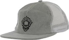 CREATURE BONEHEAD MESH TRUCKER HAT GREY