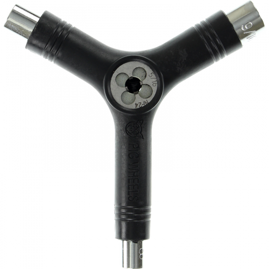 PIG SKATE TOOL BLACK TRI-SOCKET/THREADER