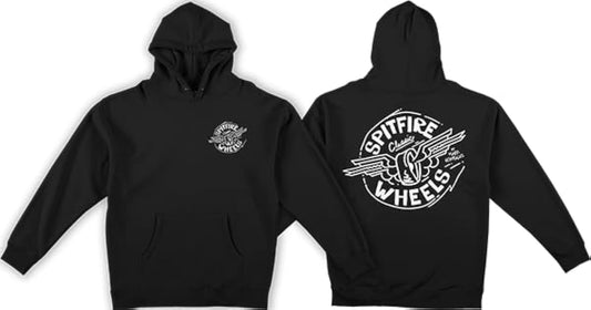 Spitfire-Gonz-Flying Classic-Black Hooded Sweatshirt