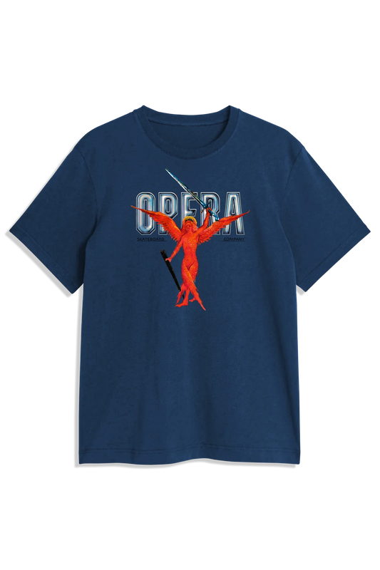 OPERA Sword S/S Premium Tee - Navy S