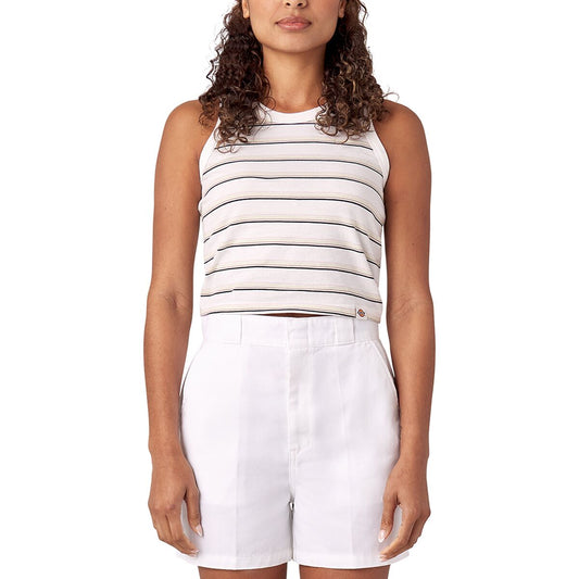 DICKIES WOMENS TANK CLOUD HORIZON STRIPE
