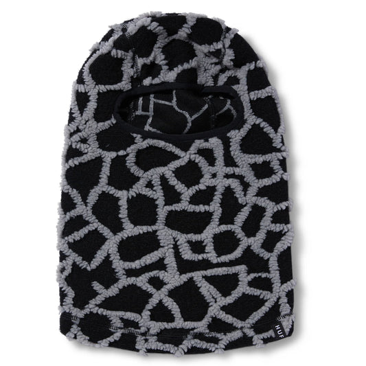 HUF QUAKE HIGH PILE BALACLAVA BLACK