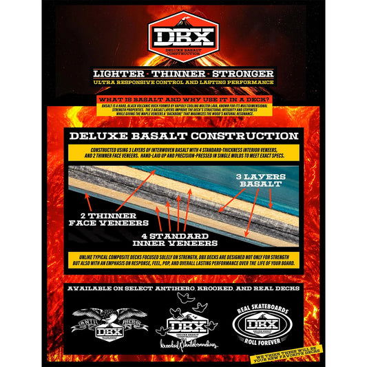 REAL SKATEBOARDS DBX