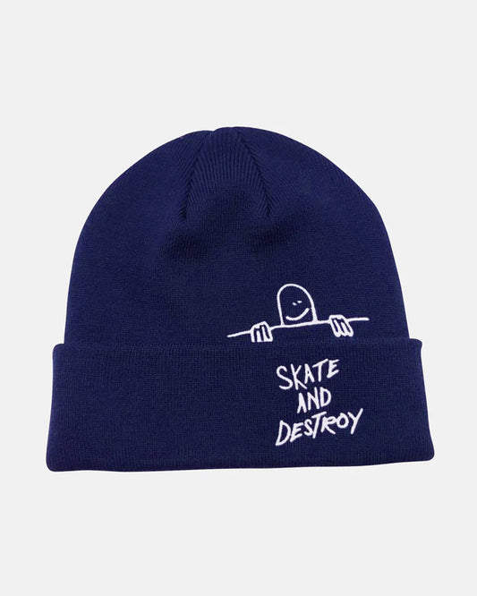 THRASHER GONZ SAD BEANIE NAVY