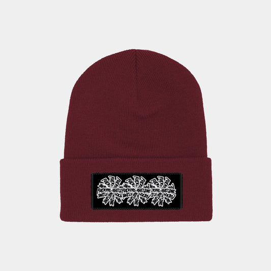 FA METAL THREE SPIRAL EDGE BEANIE