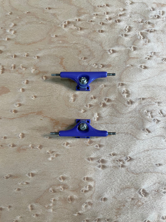 Purple inverted kingpin trucks